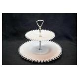 FENTON SILVERCREST TIDBIT TRAY