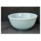 BLUE PYREX MIXING BOWL