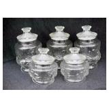 RAIN FLOWER CANISTER SET