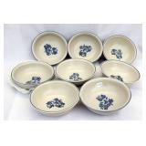 EIGHT PFALTZGRAFF CEREAL BOWLS