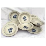 NINE PFALTZGRAFF SOUP BOWLS