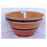 BLUE & WHITE EARTHEN BOWL