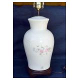 PFALTZGRAFF TEA ROSE LAMP