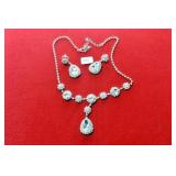 RHINESTONE NECKLACE SET