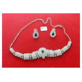RHINESTONE NECKLACE SET