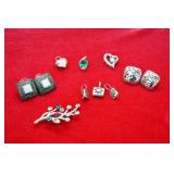 SILVER JEWELRY ASSORTMENT