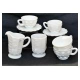 EIGHT PCS PANELED GRAPE