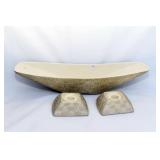 SHAWNEE POTTERY CONSOLE SET