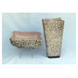 VASE AND CENTER BOWL