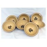 SEVEN PFALTZGRAFF SOUP BOWLS