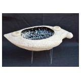 POTTERY CONSOLE BOWL
