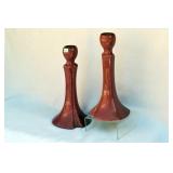 HAEGER POTTERY CANDLESTICKS