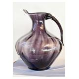 LARGE AMETHYST PITCHER