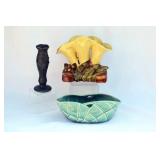 THREE PCS MCCOY POTTERY