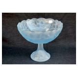 FROSTED GLASS COMPOTE