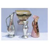 FOUR PCS. MCCOY POTTERY