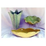 THREE PCS. SHAWNEE POTTERY