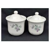 PFALTZGRAFF CANISTER PAIR