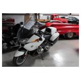 2008 BMW R1200 RTP MOTORCYCLE WHITE - SHOWS APPR.