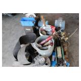 GROUPING ON PALLET - TOOL BOX - FLOOR JACK -