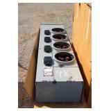 1200A, 10,4 SPACE METER PACK