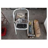 ASST. LOT OF CANOPYS, STEEP STOOL, ETC...