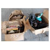 GROUPING OF POWER TOOLD, HAND TOOLS, ETC...