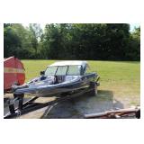 1986 PROCRAFT 1750V BOAT  W/ 140 EVINRUDE