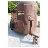 HORSE TRAILER - NEEDS FLOOR **BILL OF SALE**