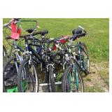 5 BICYCLES, MARIN, MGX, FREE SPIRIT, ETC