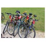 5 BICYCLES ,  MONGOOSE, HUFFY, TREK , ETC