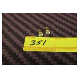 PAIR DIAMOND STUD EARRINGS