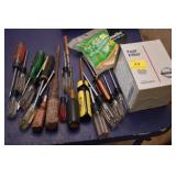 19 SCREW DRIVERS, FUEL FILTER