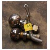 2 HITCH BALLS