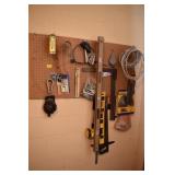 PEG BOARD W/ CONTENTS