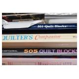 COOK BOOKS, QUILT BOOKS