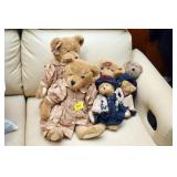 6 BOYDS BEARS