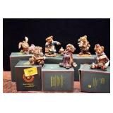 6 BOYDS BEARS FIGURINES