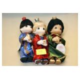 3 PRECIOUS MOMENTS DOLLS