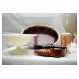 SALT & PEPPER SHAKERS, VASE ETC