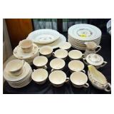 53 PIECE CROOKSVILLE CHINA SET