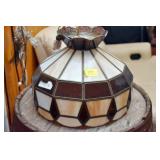 CONTEMPARY STAINED GLASS LIGHT