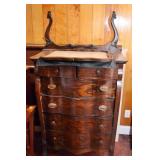 HIGH BOY DRESSER 6 DRAWER