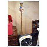 ELECTRIC FAN, & FLOOR LAMP