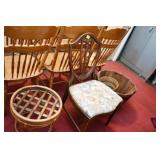 SIDE CHAIR, PLANTER, STOOL FRAME