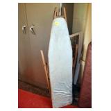 WOOD IRONING BOARD & PRINT