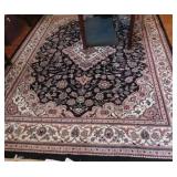 HAND WOVEN ORIENTAL WOOL RUG - 8
