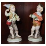 PAIR OF LEFTON CHINA "MUSICIAN" FIGURINES