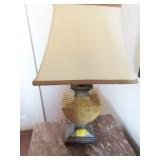 SHELL DESGIN TABLE LAMP WITH SHADE - WORKS