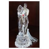 4.5" CRYSTAL BRIDE AND GROOM CAKE TOPPER